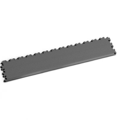 Bordure en PVC inclinée droite graphite
