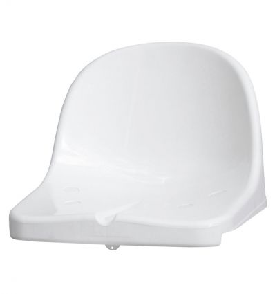 Tribune démontable siège blanc