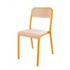 Chaise scolaire jaune taille T6