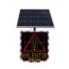 Radar pédagogique de vitesse alimentation solaire