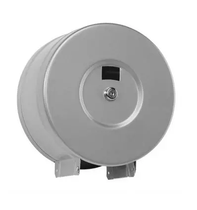 Distributeur Papier toilette Professionnel Acier Gris Métallisé