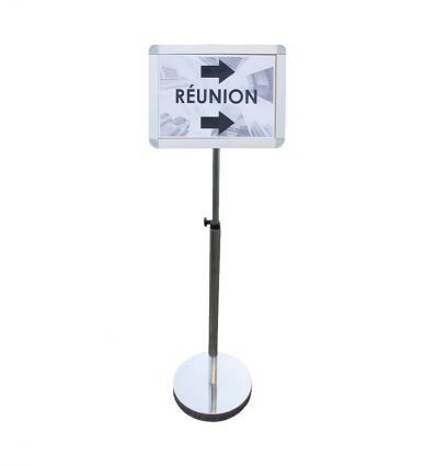 Support affiche sur pied  A4