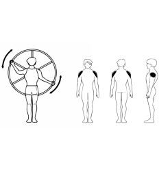 Volant fitness extérieur muscles sollicités