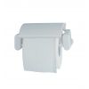 Porte Papier toilette Professionnel Plastique ABS Blanc