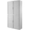Armoire à rideaux blanc 