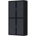 Photo : Armoire à rideaux Noir - Anthracite