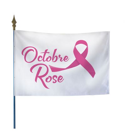 Drapeau Octobre Rose