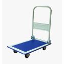 Photo : Chariot de manutention pliable Acier plateau antidérapant - 150 kg