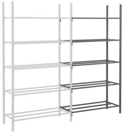 Rayonnage d'archives en acier 5 tablettes suivant