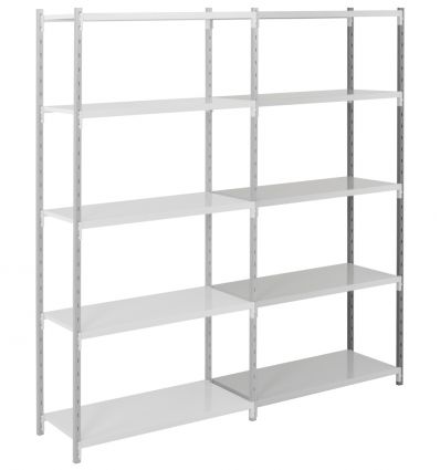 Rayonnage avec rail pour dossier suspendu 5 tablettes suivant