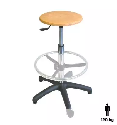 Tabouret d'Atelier Bois