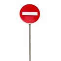 Photo : Panneau K10 en aluminium Diamètre 320 mm - Longueur 1000 mm - Classe 1 (T1)
