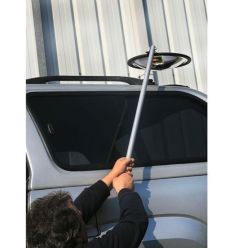 Miroir d'inspection sur roulette muni de 3 ou 4 roulettes
