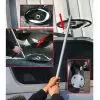 Miroir d'inspection sur roulette muni de 3 ou 4 roulettes