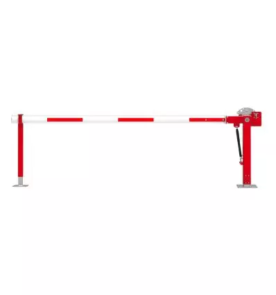 Barrière Levante manuelle à double vérin Premium sur platine