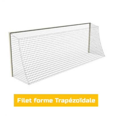 Filet but de foot de forme trapézoïdale