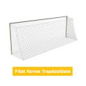 Photo : Paire de filet but de foot Trapézoïdale - Pour but à 8 joueurs - Maille 3 mm - Bleu