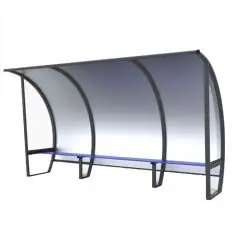 Banc de touche aluminium 3 à 15 joueurs