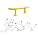 Photo : Arceau de protection pour rack Jaune - 60 cm