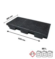 Plateforme de Rétention Plastique PEHD
