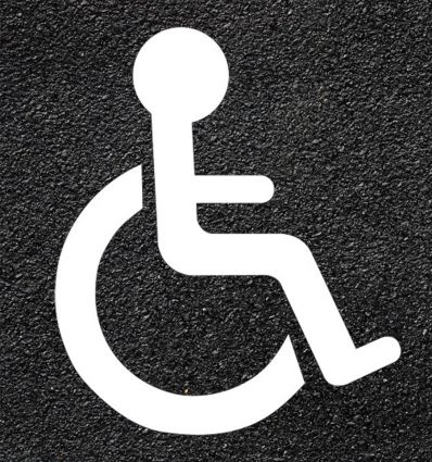 Marquage au sol Logo Handicapé Thermocollé Dès 13,50€ HT