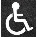 Photo : Thermocollé Logo Handicapé 300 x 250 mm