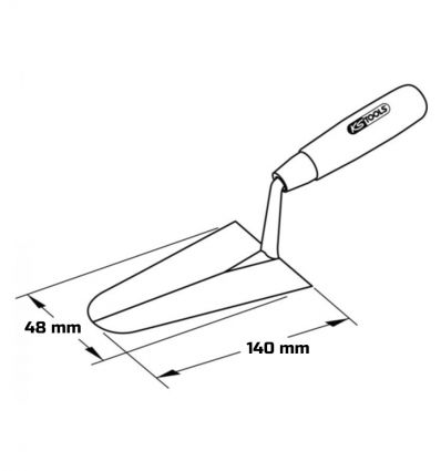 Truelle langue de chat