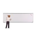 Photo : Tableau pédagogique 60 x 200 cm Mural - Blanc - Aluminium naturel