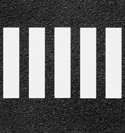 passage piéton résine thermoplastique blanc certifié