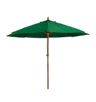 Parasol Rond professionnel vert 2,5 m