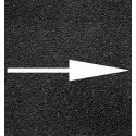 Photo : Marquage au sol Thermocollé Flèche tout droit 1000 x 250 mm