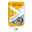 Photo : Mortier à prise rapide