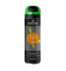 Bombe de peinture de chantier Tempo TP Vert 500 ml net