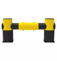 Barrière de protection de rack flexible simple petit