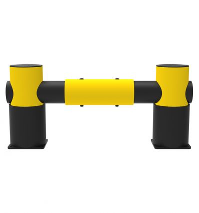 Barrière de protection de rack flexible simple petit