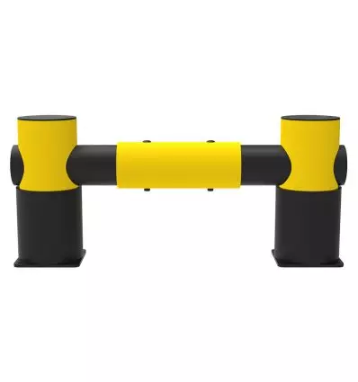 Barrière de protection de rack flexible simple petit