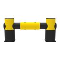 Photo : Barrière de protection de rack flexible Mono-tube - 1137 mm