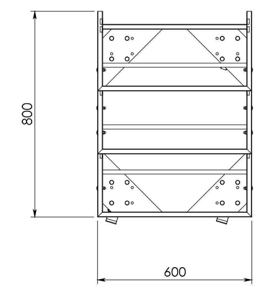 Présentoir à Fleurs 4 Niveaux Mobile Avec 12 Seaux - Support Métal Noir à Roulettes Pour Fleuriste, Intérieur, Terrasse Ou Jardin