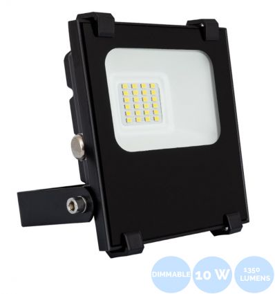 Projecteur LED Dimmable 10W 145 lm/W IP66 IK08