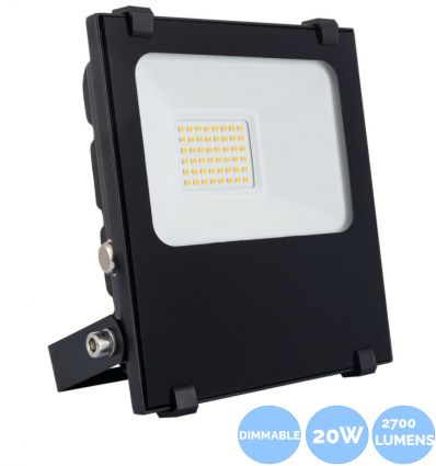 Projecteur LED Dimmable 20W 145 lm/W IP66