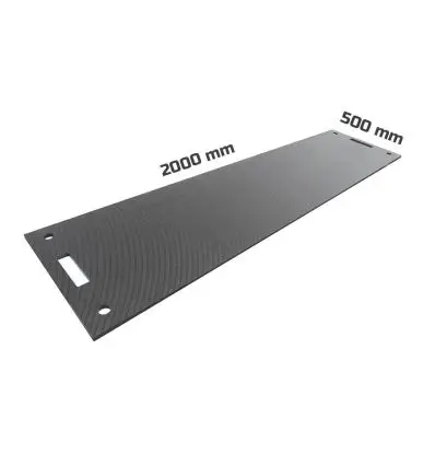 Plaque de roulage 2000 x 500 mm