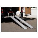 Photo : Rampe de chargement pliable avec rebords 350 à 700 kg 1500 mm - Non