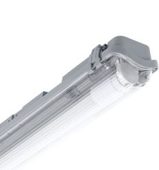 Réglette LED Étanche 120 cm avec 1 tube intégré Connexion Latéral IP65