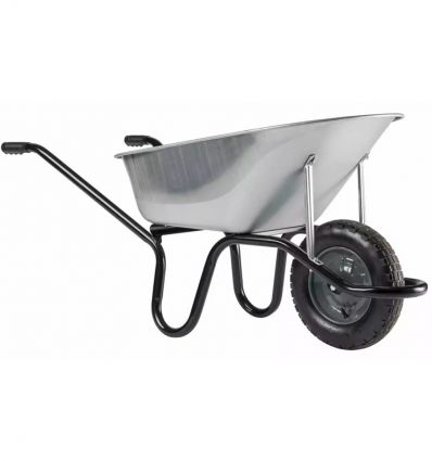 Brouette Haemmerlin 95L rénovation roue gonflée
