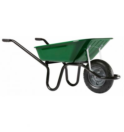 Brouette Haemmerlin 100L travaux lourds roue gonflée peinte