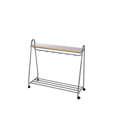 Vestiaire Mobile Gris RAL 9006