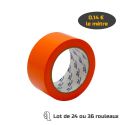 Photo : Ruban adhésif de chantier orange 48 mm x 33 m