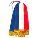 Photo : Cravate tricolore pour drapeau Cravate sans noeud