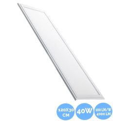 Dalle LED 120x30 cm non dimmable 40W 4000 lm 100 lm/w