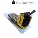 Photo : Rampe de chargement Grande Largeur 1000 ou 2000 kg 75 cm - 179 cm - 1000 kg - Avec rebords